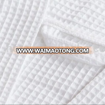 100% Cotton Waffle Hotel Bathrobe For 5 Star