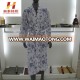 China High quality soft stain bathrobe digital printed personalized bathrobe