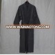 100%cotton gray waffle bathrobe Kimono collar and shawl collar Bathrobe for hotel and 5 star hotel gown