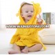 Hotel towel selections boys robe, kids hooded cotton terry bathrobe, made in China with good quality